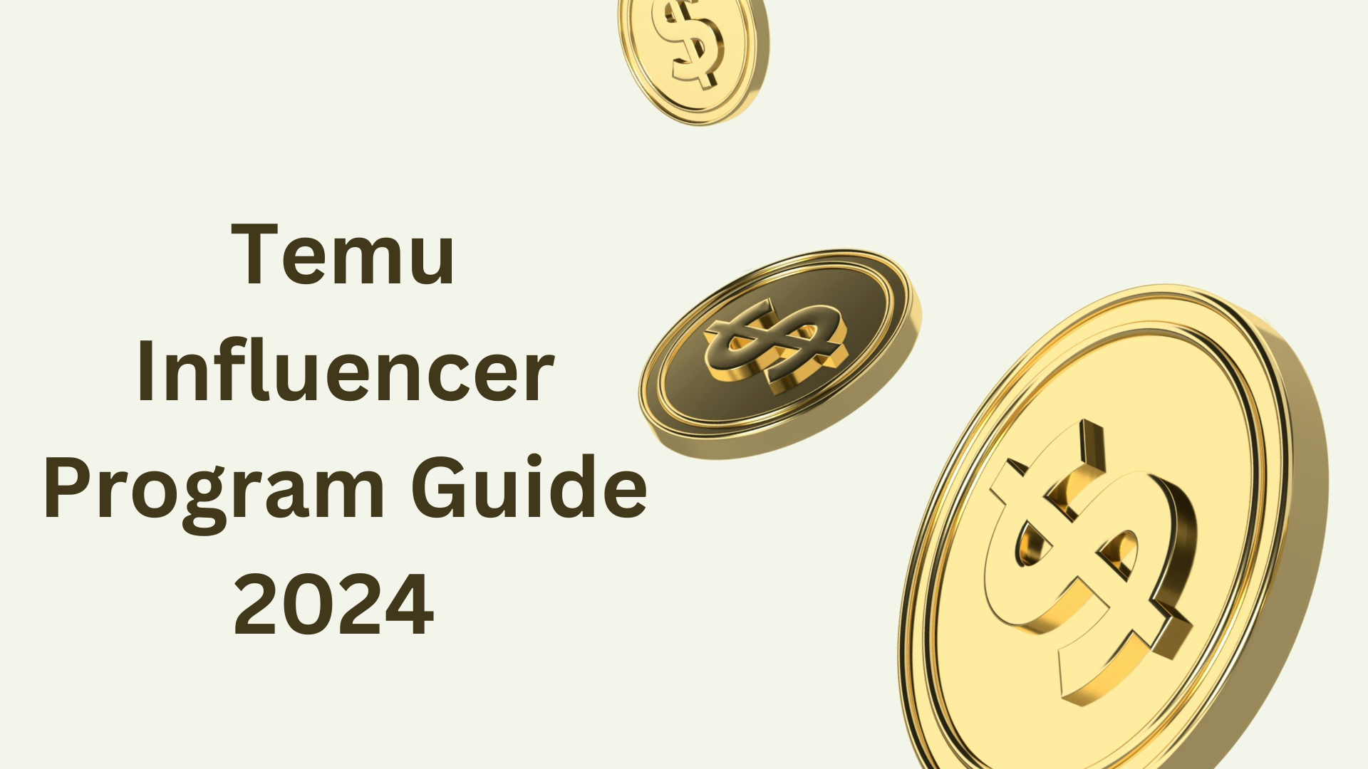 Temu Influencer Program: Step-by-Step Guide for Influencers in 2024